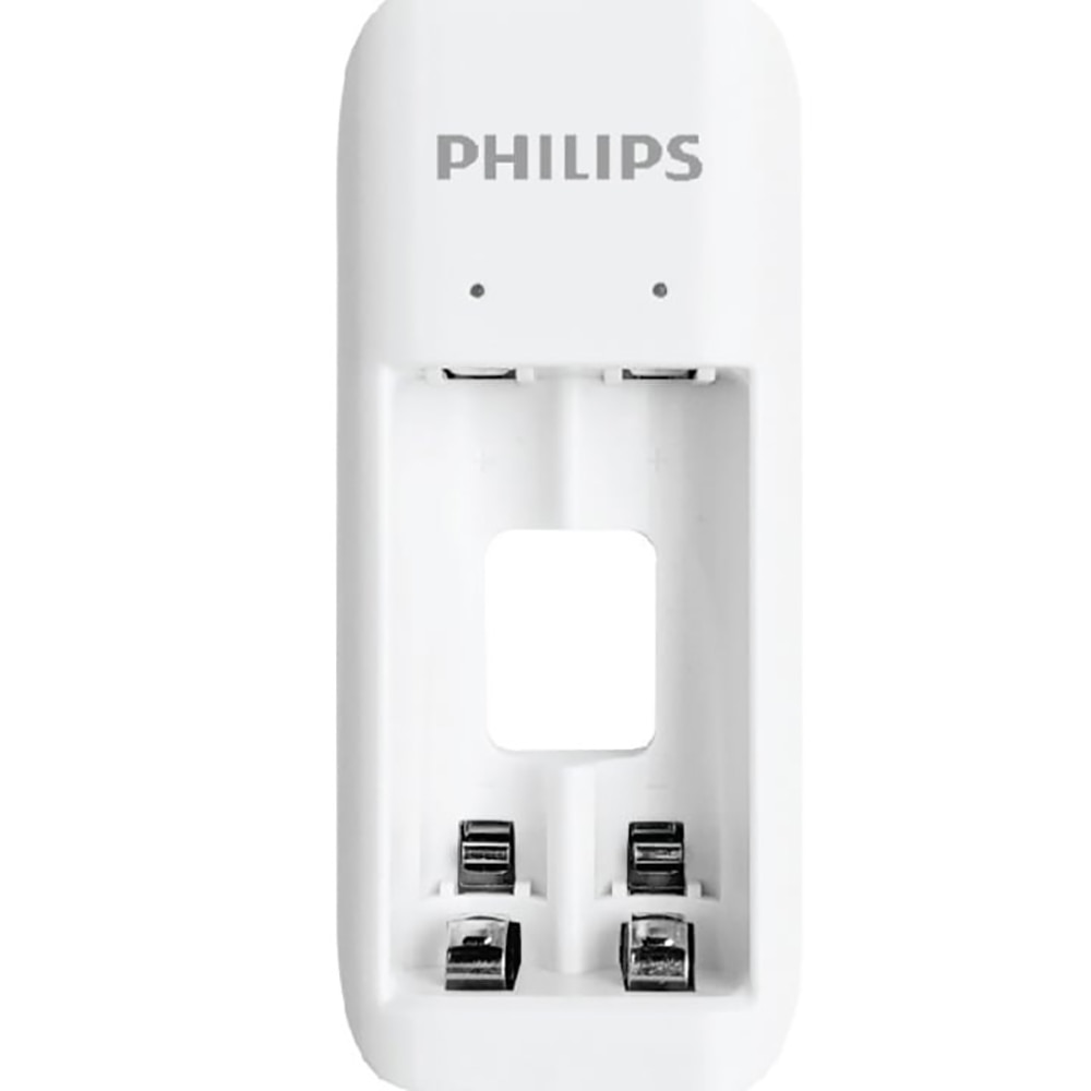 Incarcator acumulatori PHILIPS SCB2070NB/00, 2 acumulatori AA/AAA, 700mAh