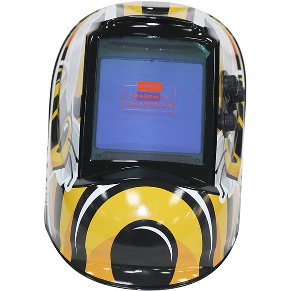 Masca de sudura cu cristale lichide INTENSIV BUMBLE BEE, 4 senzori, vizor 100x93mm, incarcare solara