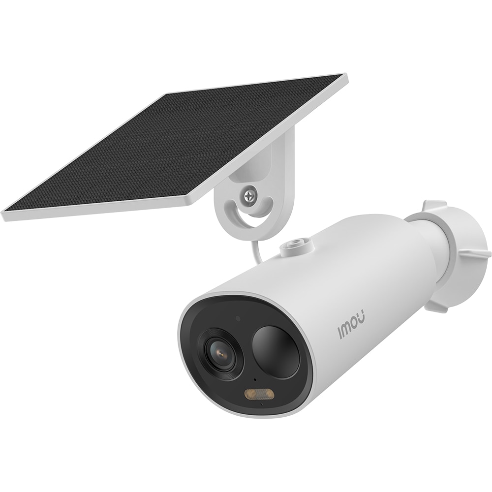 Camera IP Wireless IMOU Cell 3C AIO, 3K UHD, 5MP, IR, Night Vision, Alb