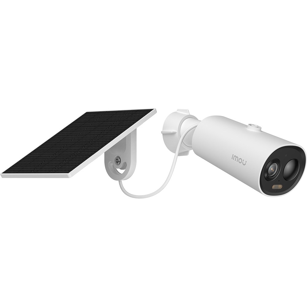 Camera IP Wireless IMOU Cell 3C AIO, 3K UHD, 5MP, IR, Night Vision, Alb
