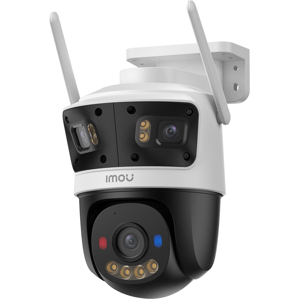 Camera IP Wireless MOU Cruiser Triple, 3+3+5MP, Wi-Fi, IR, Night Vision, Alb