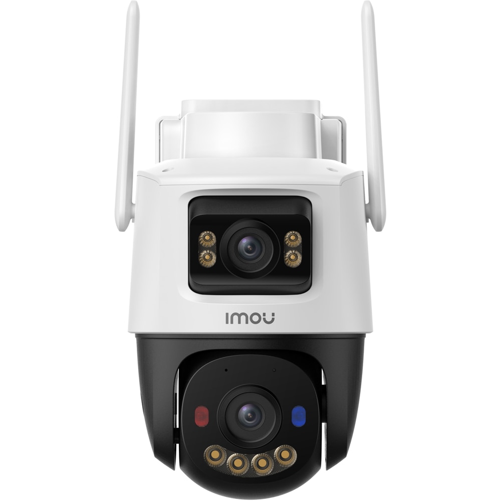 Camera IP Wireless exterior IMOU AOV Dual PT, 3K, 5MP, IR, alb
