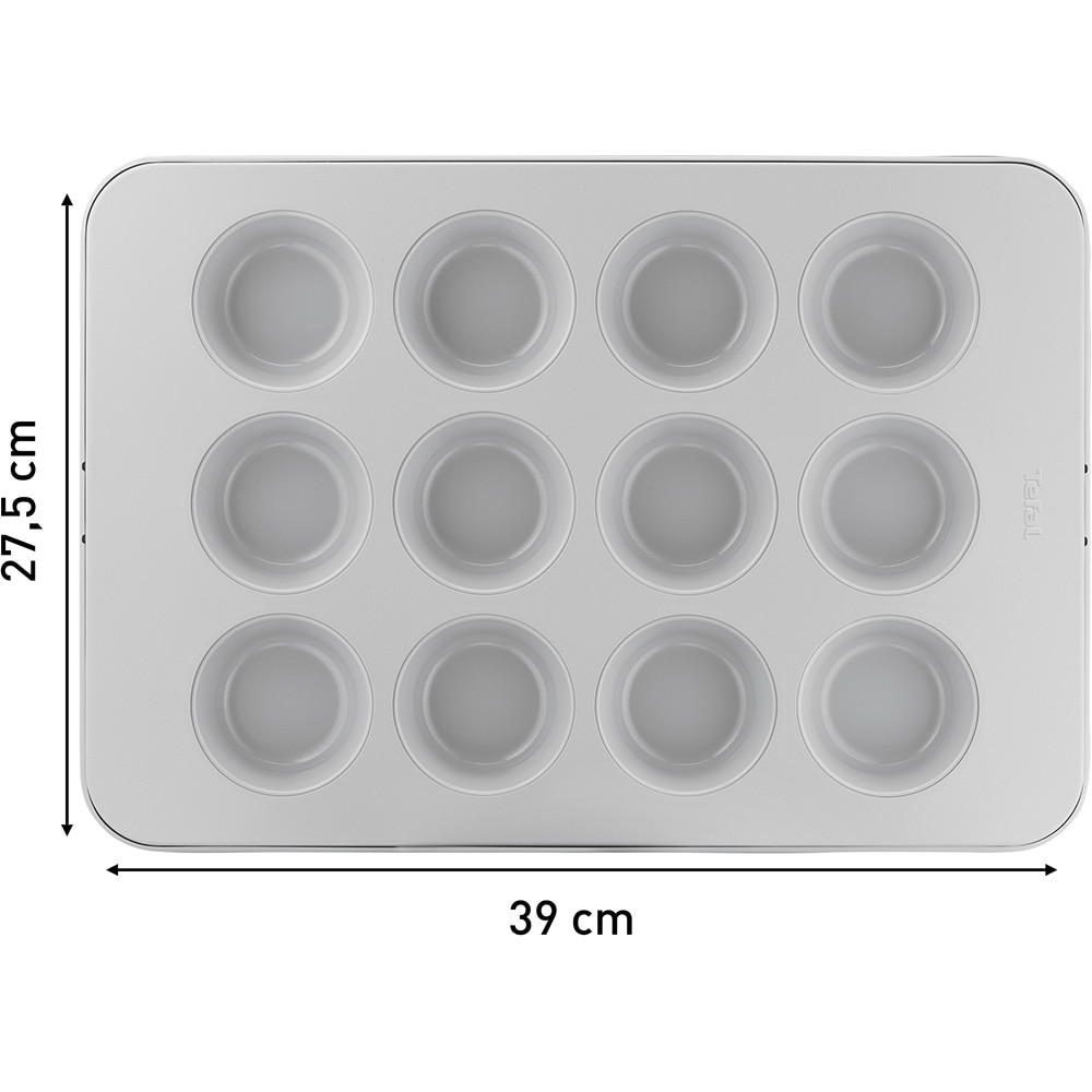 Forma de copt TEFAL Ceramik, 39x27.5cm, otel, verde