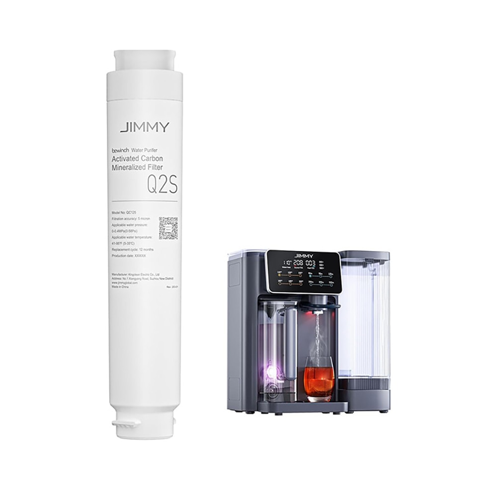 Filtru de mineralizare JIMMY, carbon activ, alb