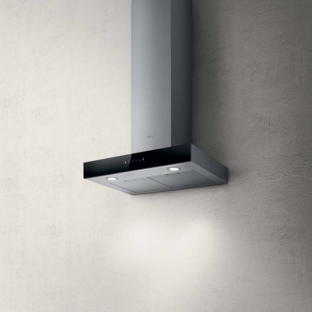 Hota decorativa ELICA Joy BLIX/A/60, 1 motor, 1000 m3/h, L 60 cm, negru-inox