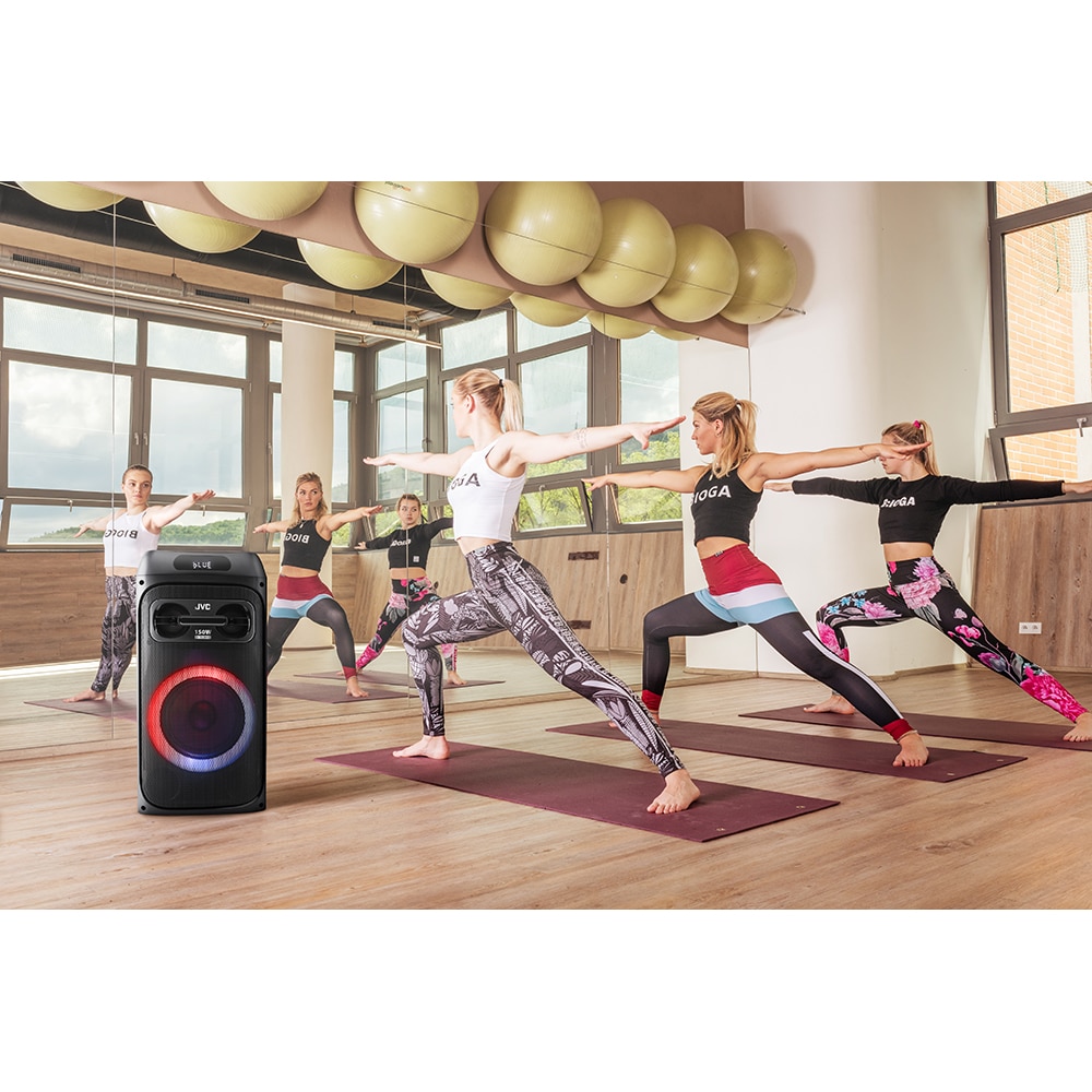 Boxa portabila JVC XS-EP514B, Bluetooth, FM, negru