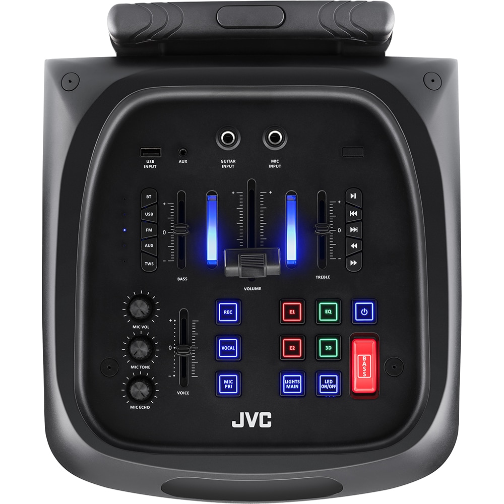 Boxa portabila JVC XS-EP514B, Bluetooth, FM, negru