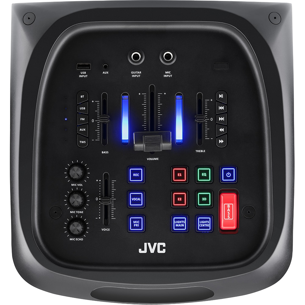 Boxa portabila JVC XS-EP624B, Bluetooth, FM, negru
