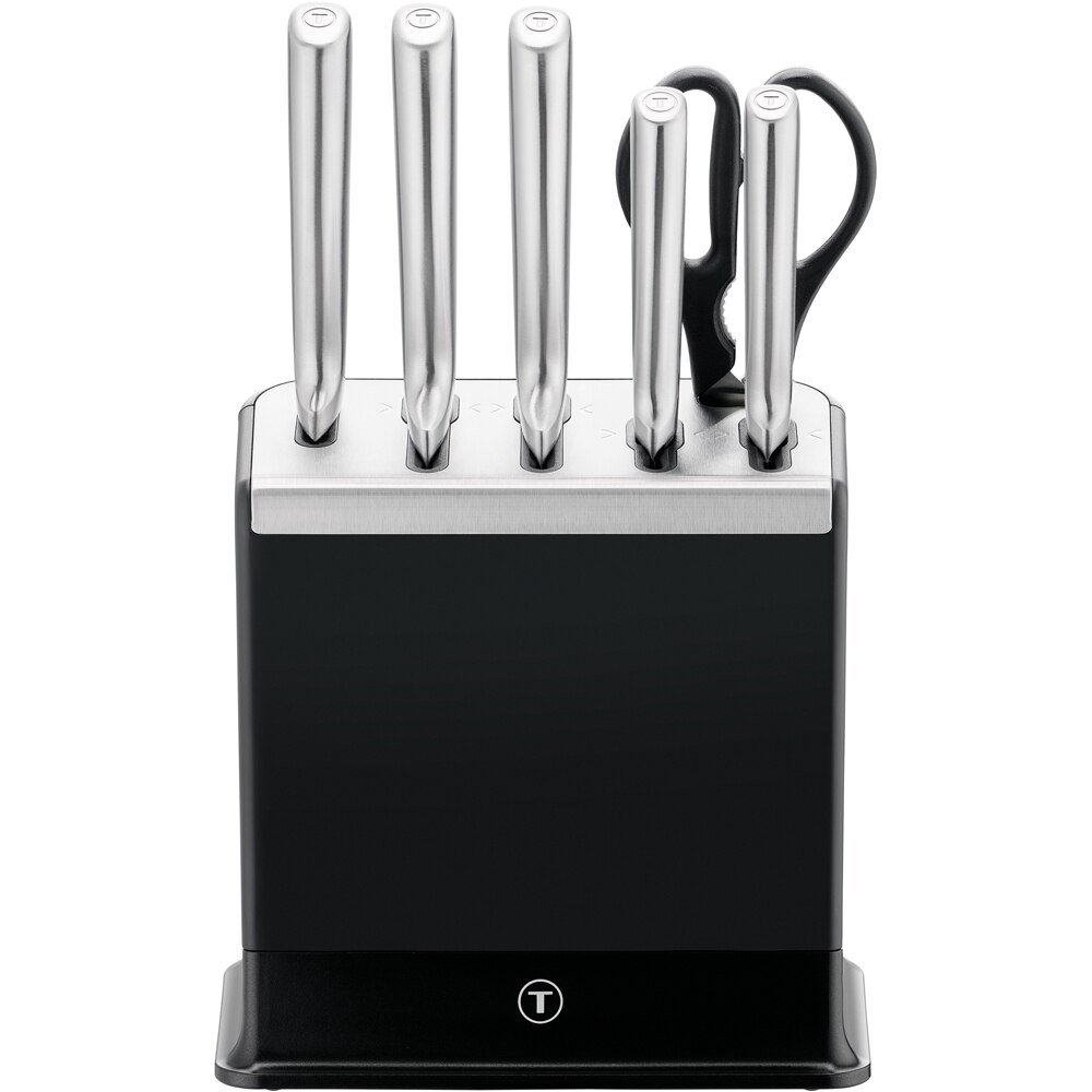 Set cutite TEFAL K2977S44, 6 piese, inox, argintiu
