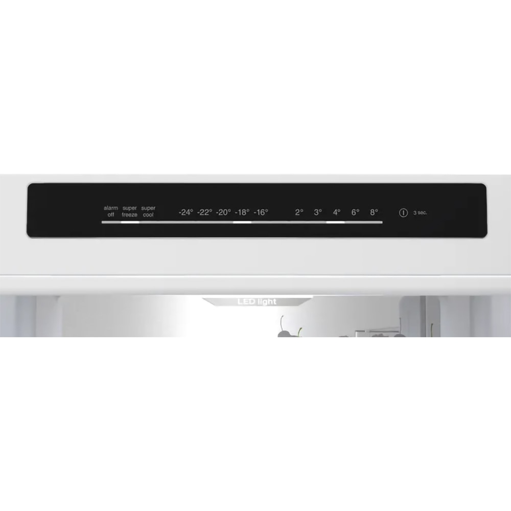 Combina frigorifica BOSCH KGN39AIAU, No Frost, 363 l, H 203 cm, Clasa A, inox