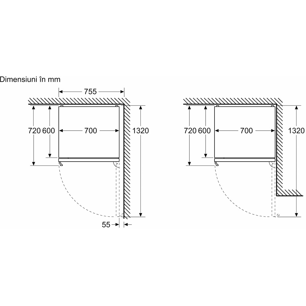 Combina frigorifica BOSCH KGN49AIBT, No Frost, 440 l, H 203 cm, Clasa B, inox