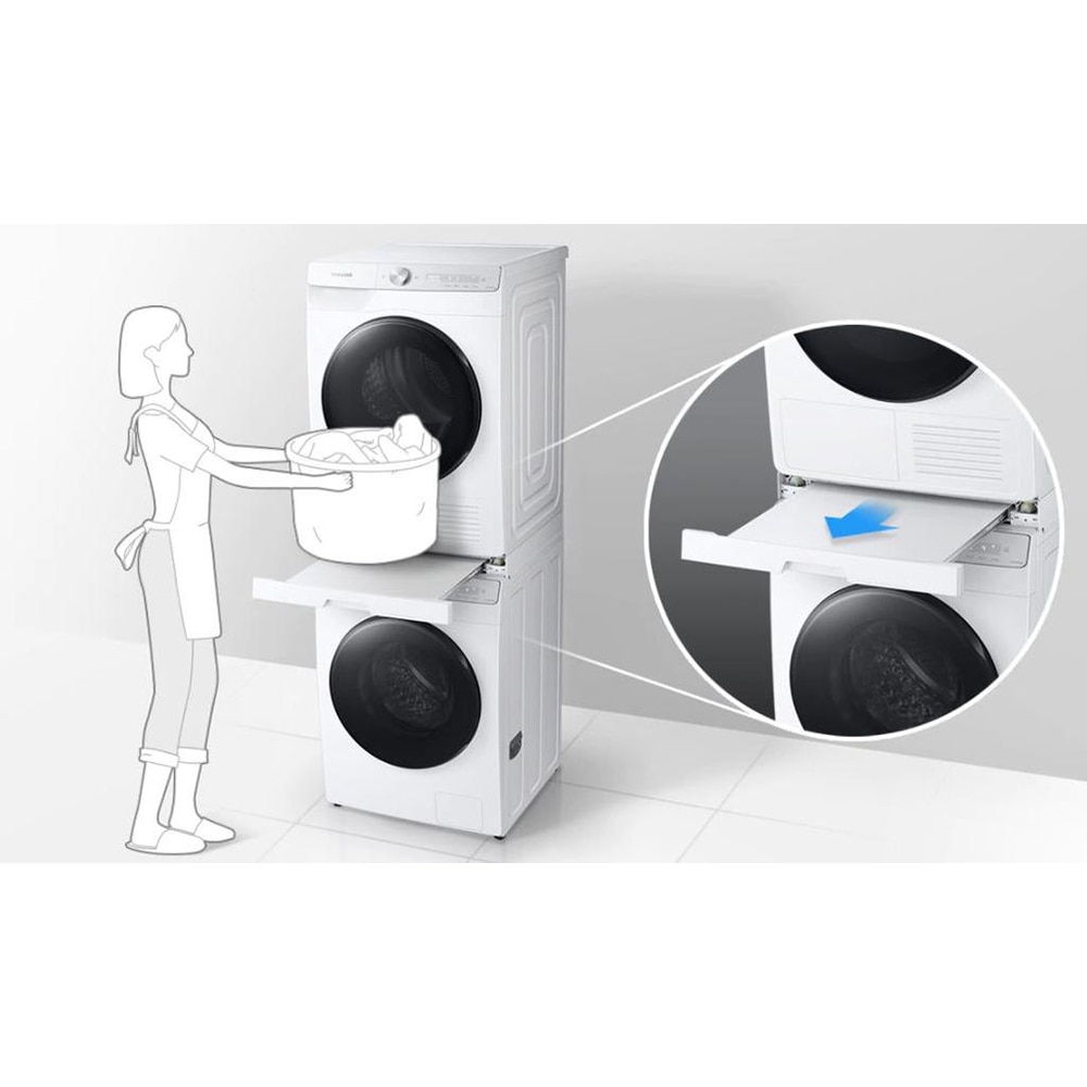Kit suprapunere masini de spalat si uscatoare SAMSUNG SKK-UDW