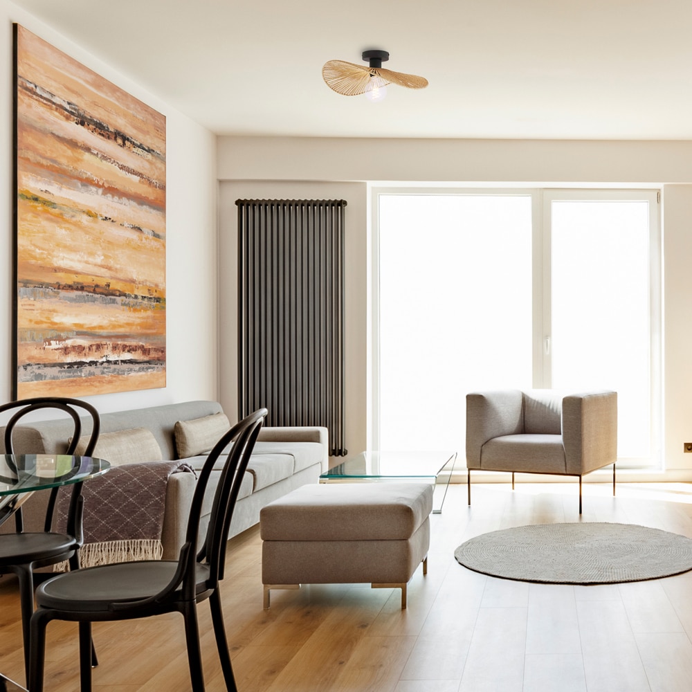 Plafoniera KLAUSEN Elite PL1 KL100076, E27, IP20, natur