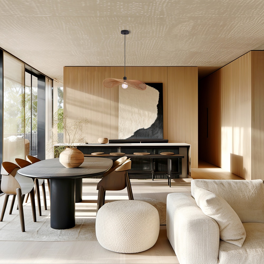 Suspensie KLAUSEN Elite SP1 KL111135, E27, natur