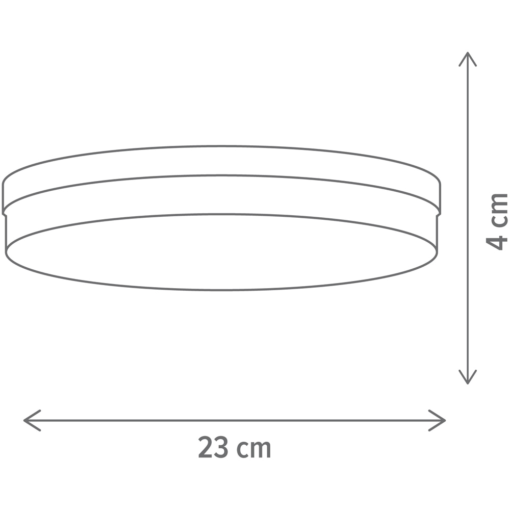 Plafoniera LED KLAUSEN Genius R KL151136, 36W, 3150lm, alb