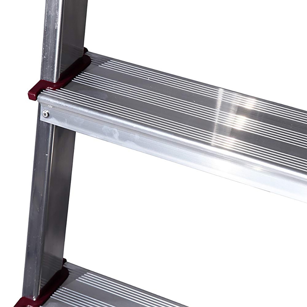 Scara cu platforma KRAUSE Corda, 4 trepte, 3.5 m, aluminiu