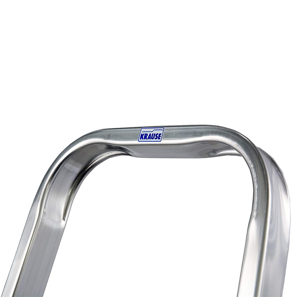 Scara cu platforma KRAUSE Corda, 3 trepte, 2.5 m, aluminiu