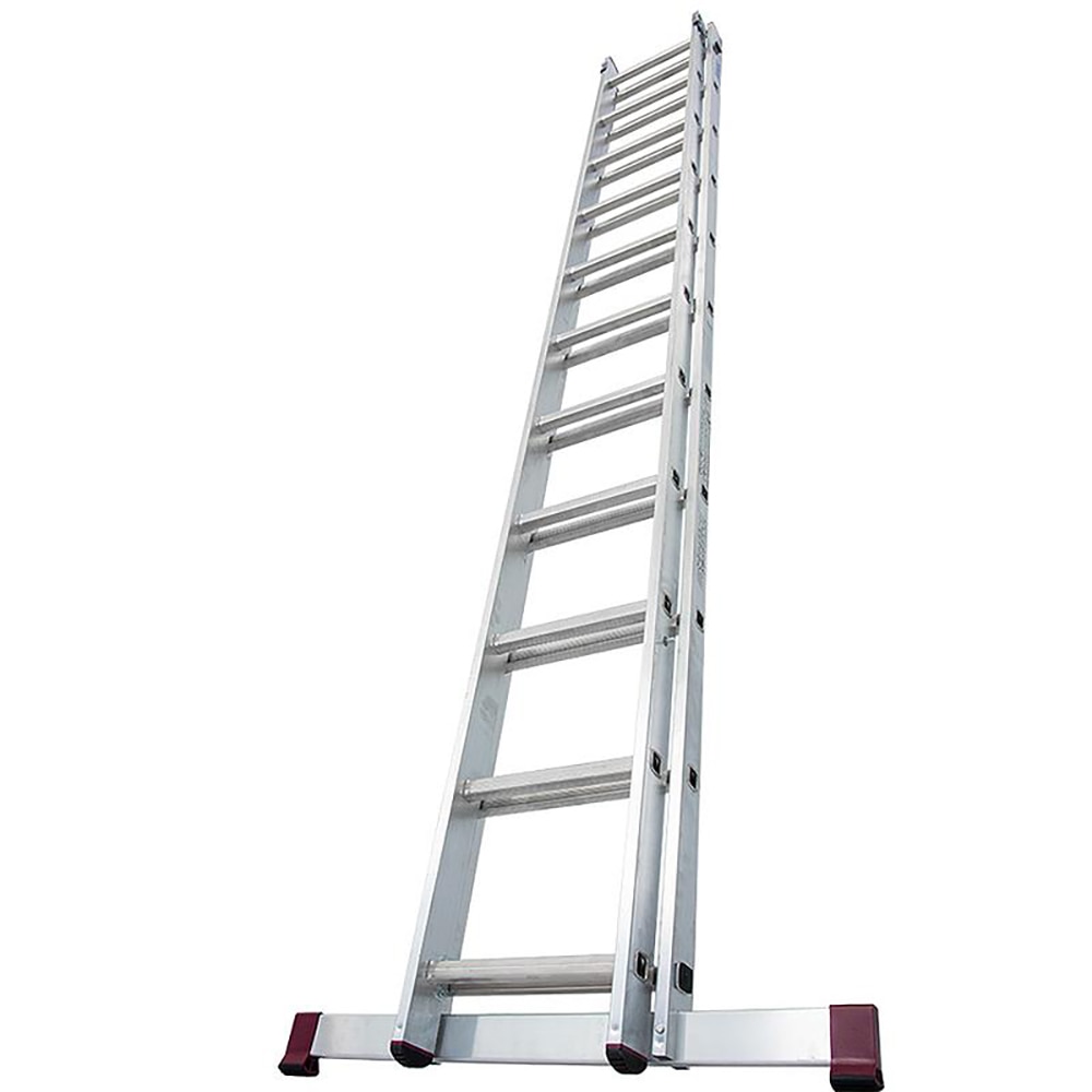 Scara culisanta KRAUSE Corda, 16 trepte, 5.5 m, aluminiu