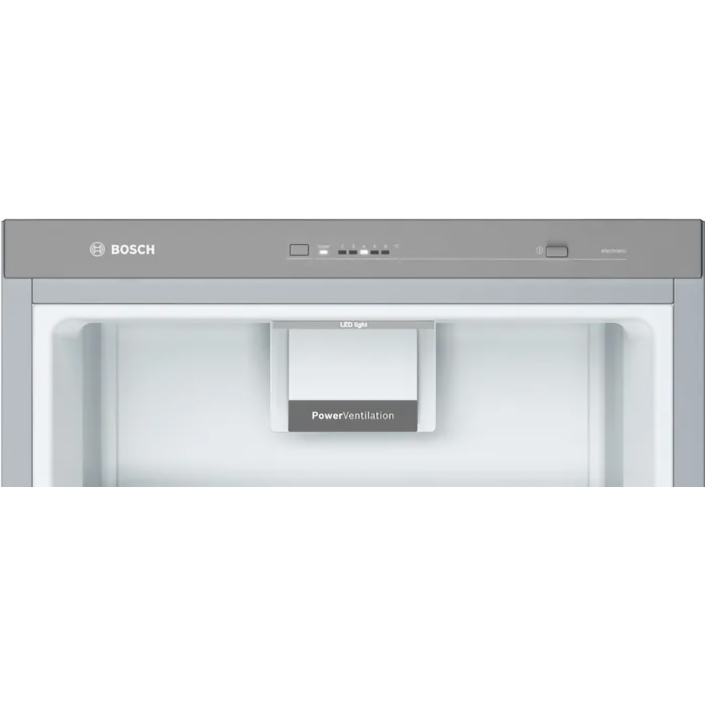 Frigider cu o usa BOSCH KSV36FIEP, 346 l, H 186 cm, Clasa E, inox