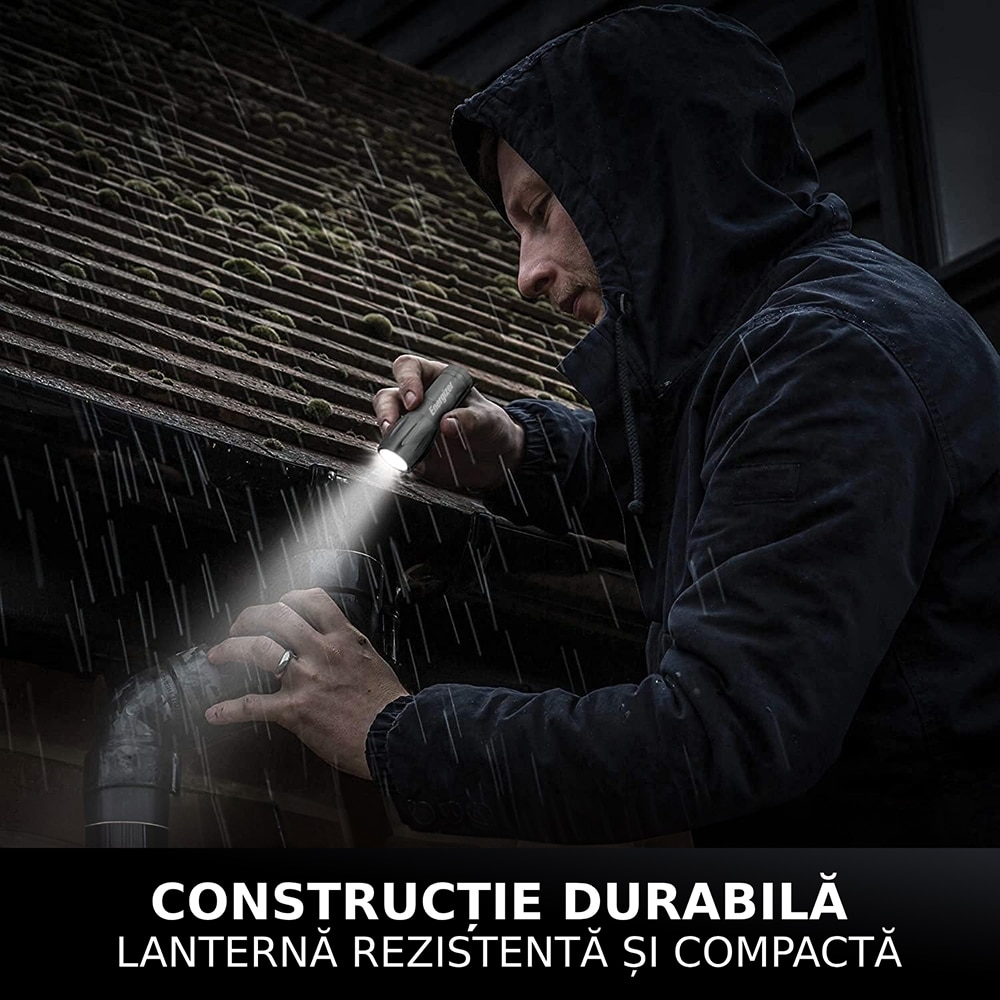 Lanterna LED ENERGIZER 6174, 80lm, 3xAAA, negru