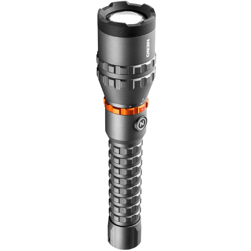 Lanterna NEBO Davinci 8001, 8000 lumeni, acumulator, gri