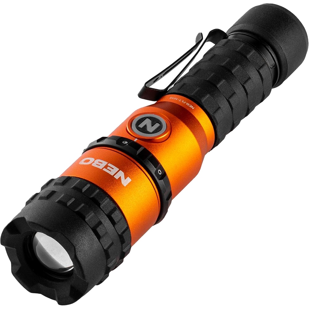 Lanterna NEBO Master Series FL750, 750 lumeni, acumulator, portocaliu