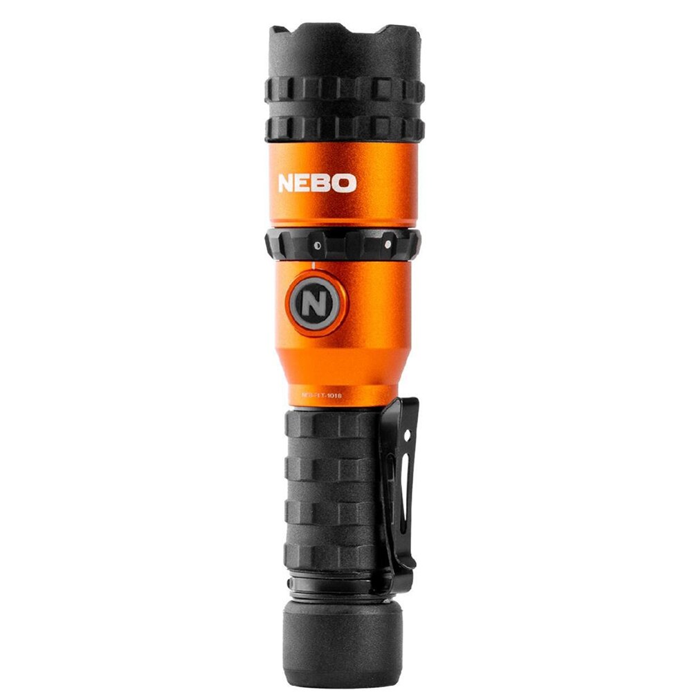 Lanterna NEBO Master Series FL750, 750 lumeni, acumulator, portocaliu