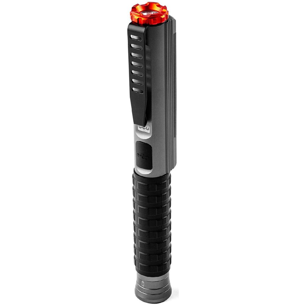 Lanterna NEBO Bag Larry Pro +, 600 lumeni, acumulator, gri