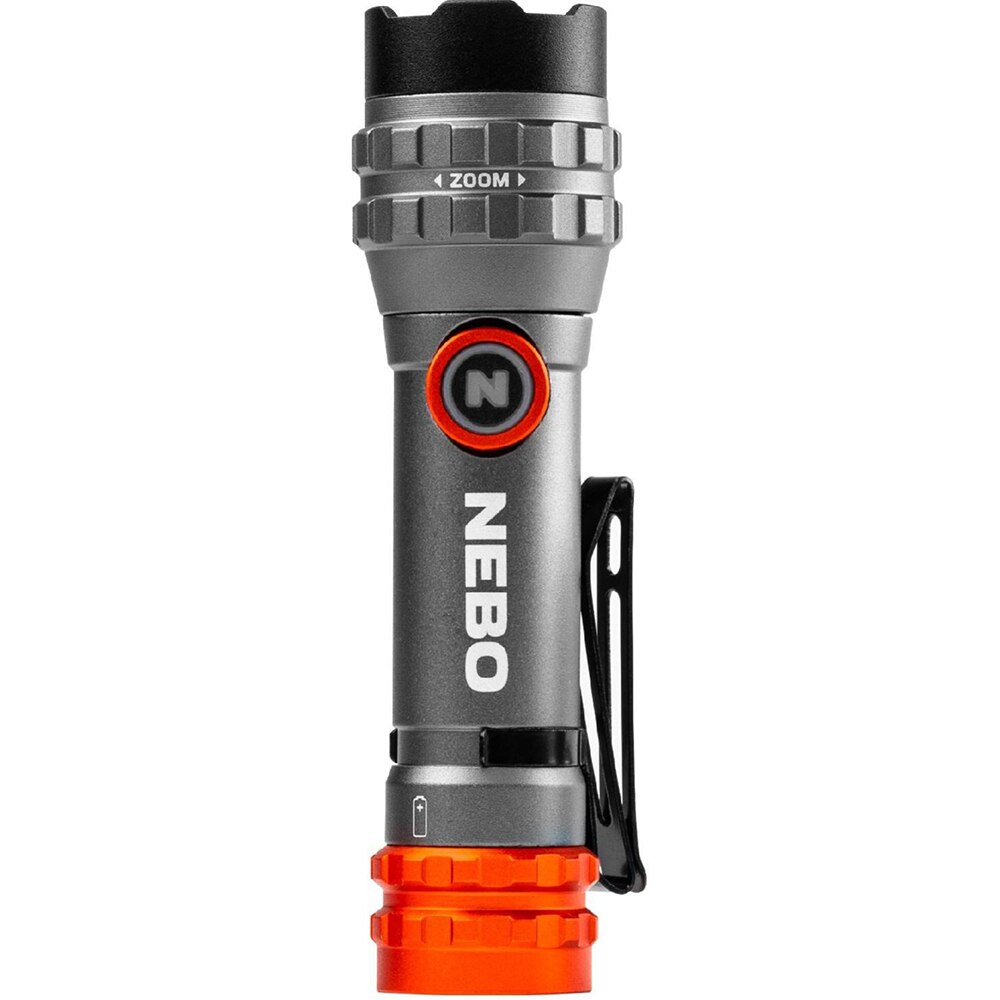 Lanterna NEBO Davinci 450L Flex, 250 lumeni, acumulator, gri