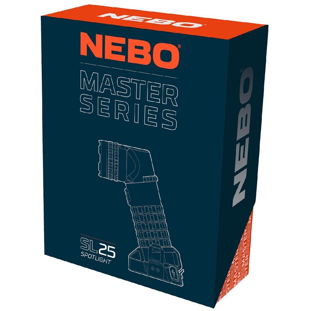 Lanterna NEBO Master Series SL26, 500 lumeni, acumulator, negru