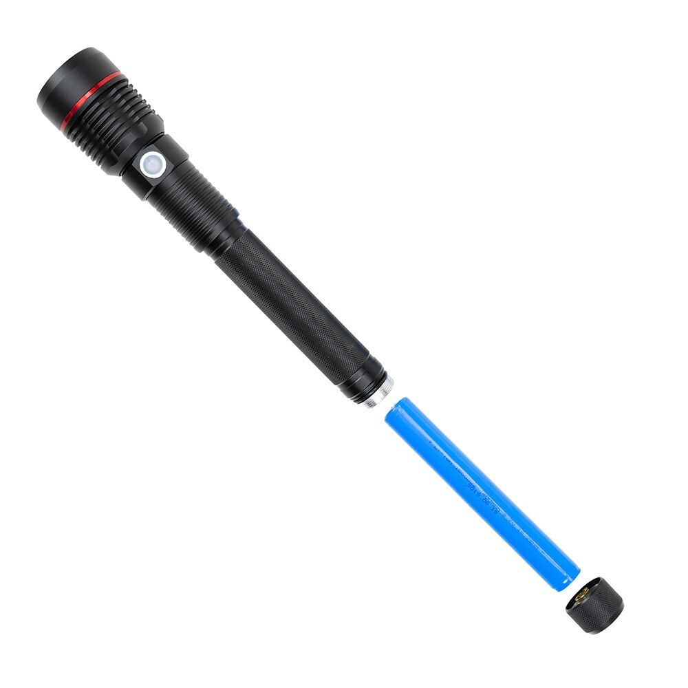 Lanterna LED PNI Adventure F450, 20W, 1500lm, Acumulator 4400mAh, micro USB, negru