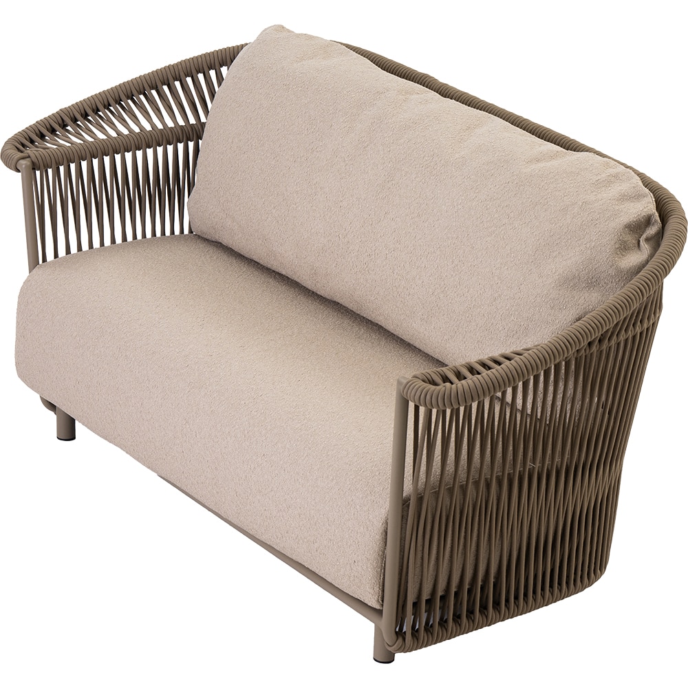 Canapea terasa ARTITURE Crown B4, aluminiu, 176 x 81 x 82.5 cm, camel