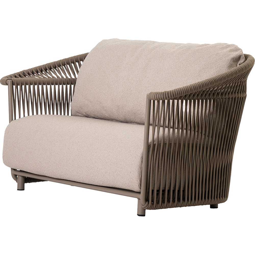 Canapea terasa ARTITURE Crown B4, aluminiu, 176 x 81 x 82.5 cm, camel