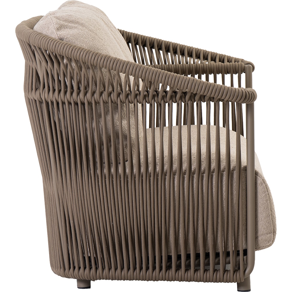 Canapea terasa ARTITURE Crown B4, aluminiu, 176 x 81 x 82.5 cm, camel