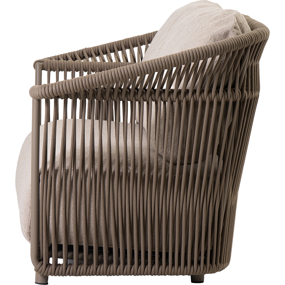 Canapea terasa ARTITURE Crown B4, aluminiu, 176 x 81 x 82.5 cm, camel