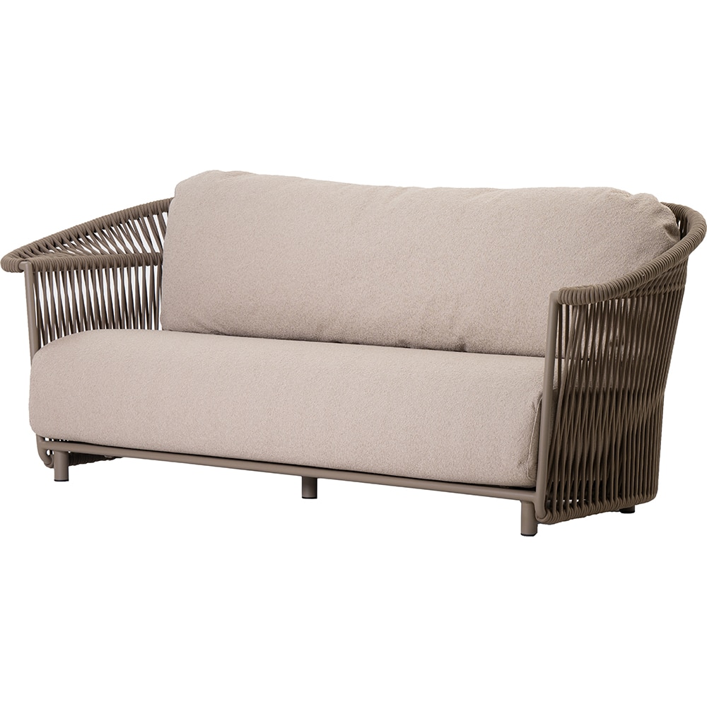 Canapea terasa ARTITURE Crown B2, aluminiu, 220 x 81.5 x 82.5 cm, camel