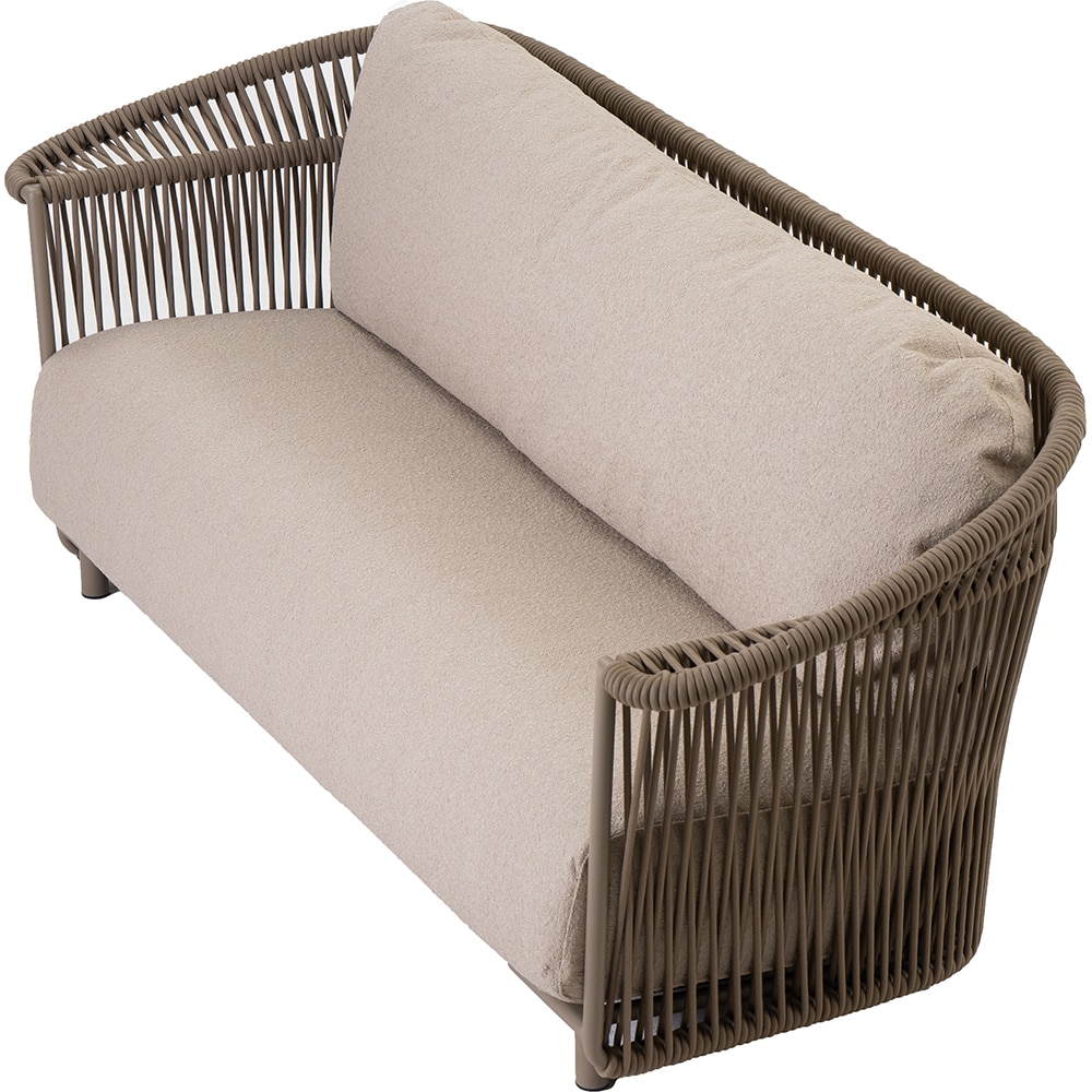 Canapea terasa ARTITURE Crown B2, aluminiu, 220 x 81.5 x 82.5 cm, camel