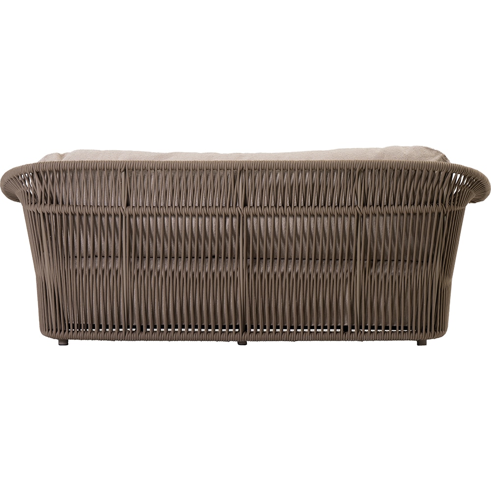 Canapea terasa ARTITURE Crown B2, aluminiu, 220 x 81.5 x 82.5 cm, camel