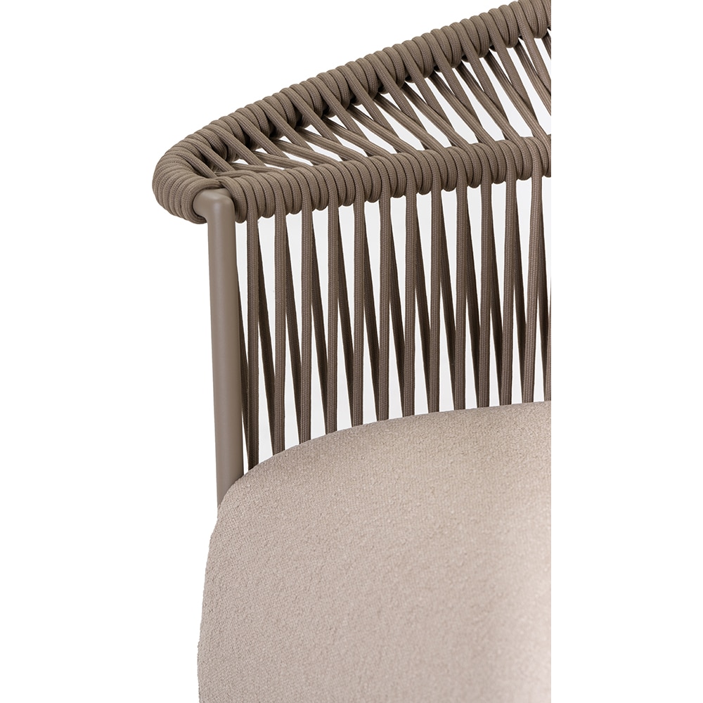 Canapea terasa ARTITURE Crown B2, aluminiu, 220 x 81.5 x 82.5 cm, camel