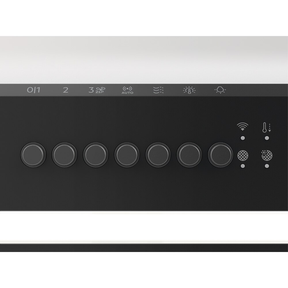 Hota incorporabila ELECTROLUX LFG916K, 1 motor, 680 m3/h, L 54 cm, negru