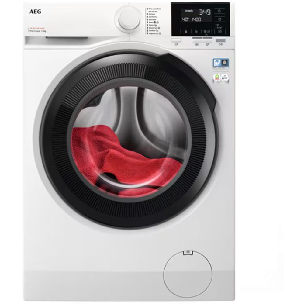 Masina de spalat rufe frontala AEG LFR71844SBE, 8 kg, 1400rpm, Clasa A, alb