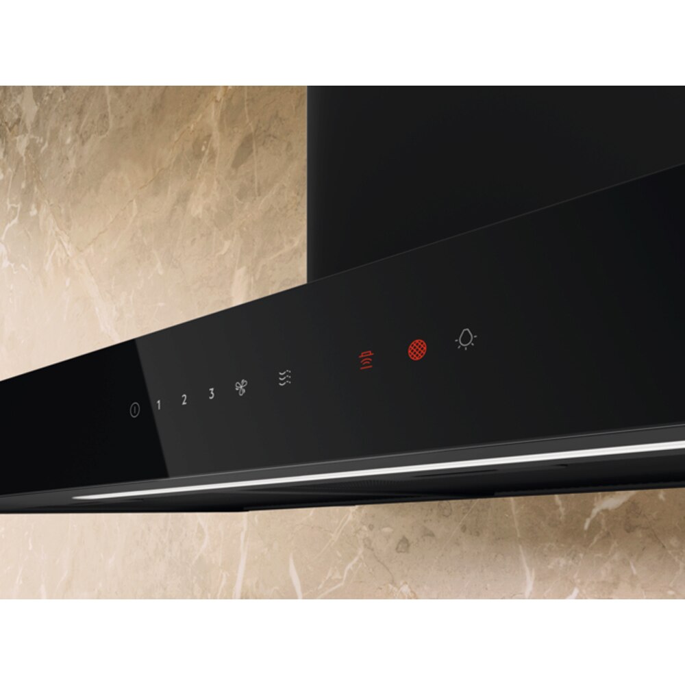 Hota decorativa ELECTROLUX LFT816K, 1 motor, 730 m3/h, L 60 cm, negru mat