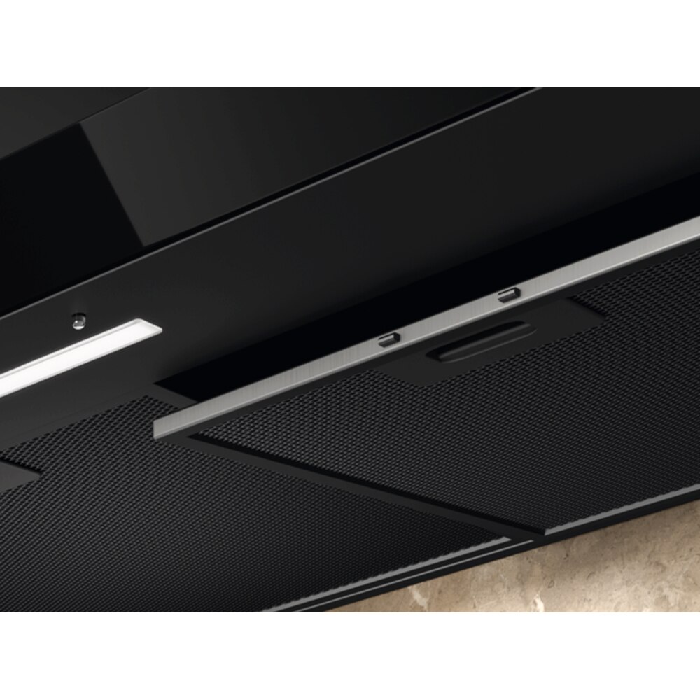 Hota decorativa ELECTROLUX LFT816K, 1 motor, 730 m3/h, L 60 cm, negru mat