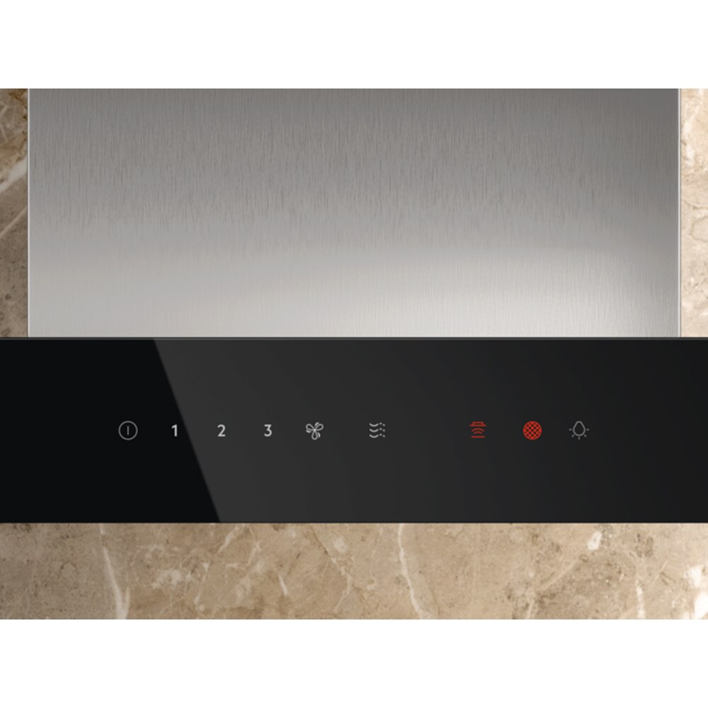 Hota decorativa ELECTROLUX LFT829X, 1 motor, 730 m3/h, L 90 cm, inox