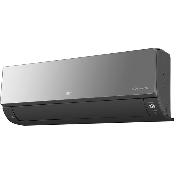 Aer conditionat LG Artcool Mirror AC24BK, 24000 BTU, A++/A+, Wi-Fi, Functie Incalzire, Inverter, Purificare aer, negru