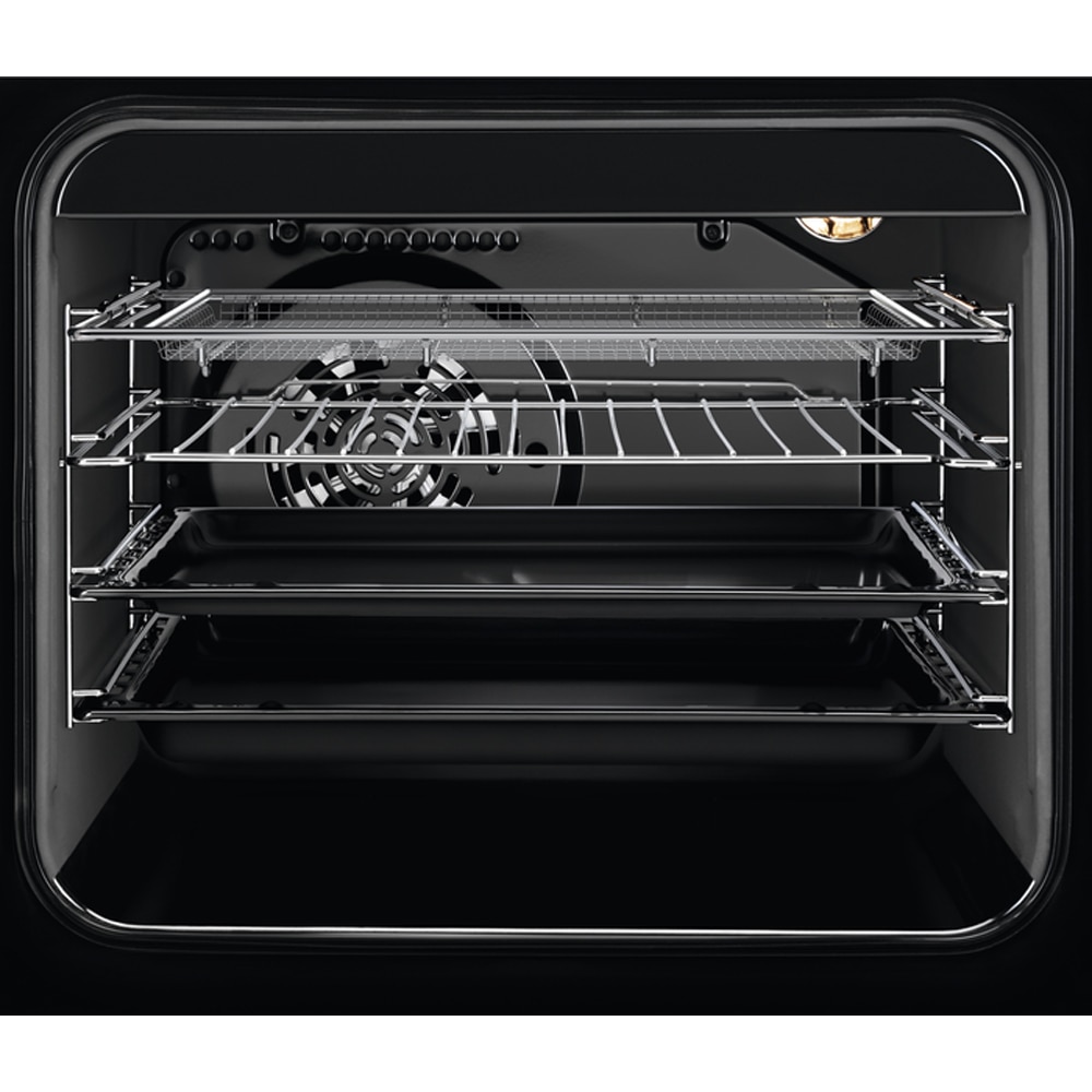 Aragaz ELECTROLUX LKR564275K, SteamBake, AirFry, 4 arzatoare, Electric, L 50 cm, Grill, negru