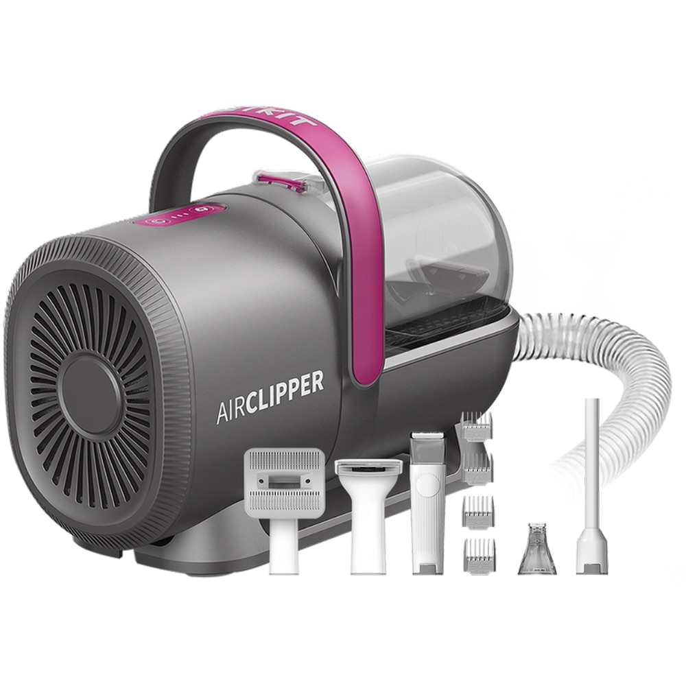 Masina de tuns animale de companie PETKIT AirClipper 5-in-1, 3500rmp, gri