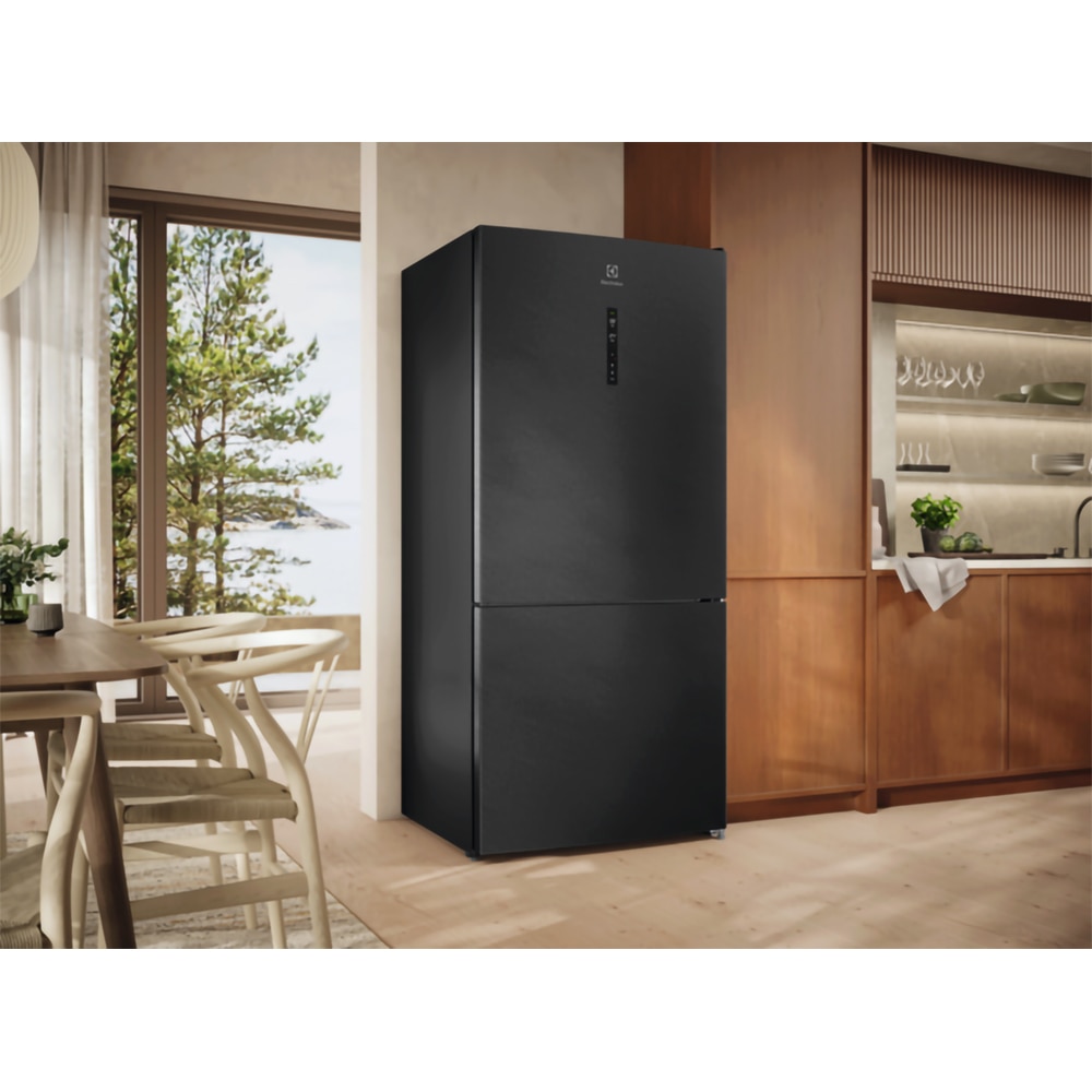 Combina frigorifica ELECTROLUX LNT7MD58B, No Frost, 588 l, H 186 cm, Clasa D, dark inox