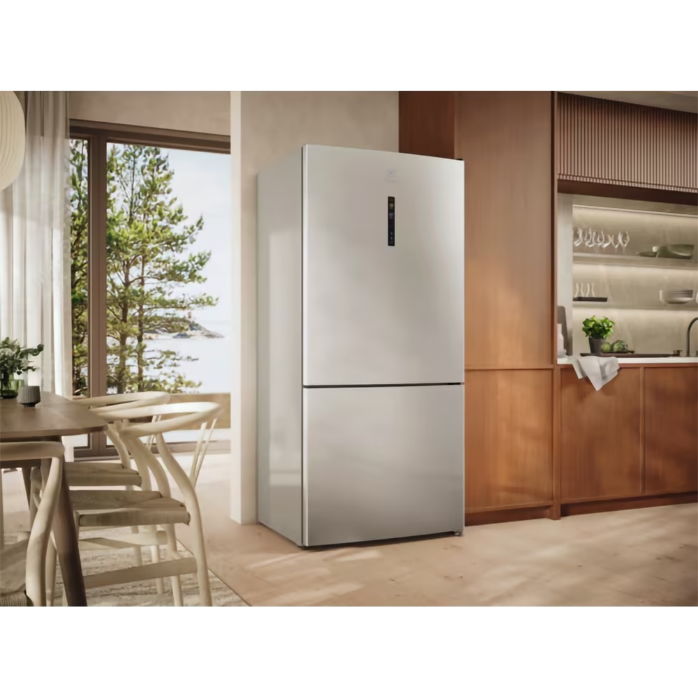 Combina frigorifica ELECTROLUX LNT7MD58X, No Frost, 588 l, H 186 cm, Clasa D, inox