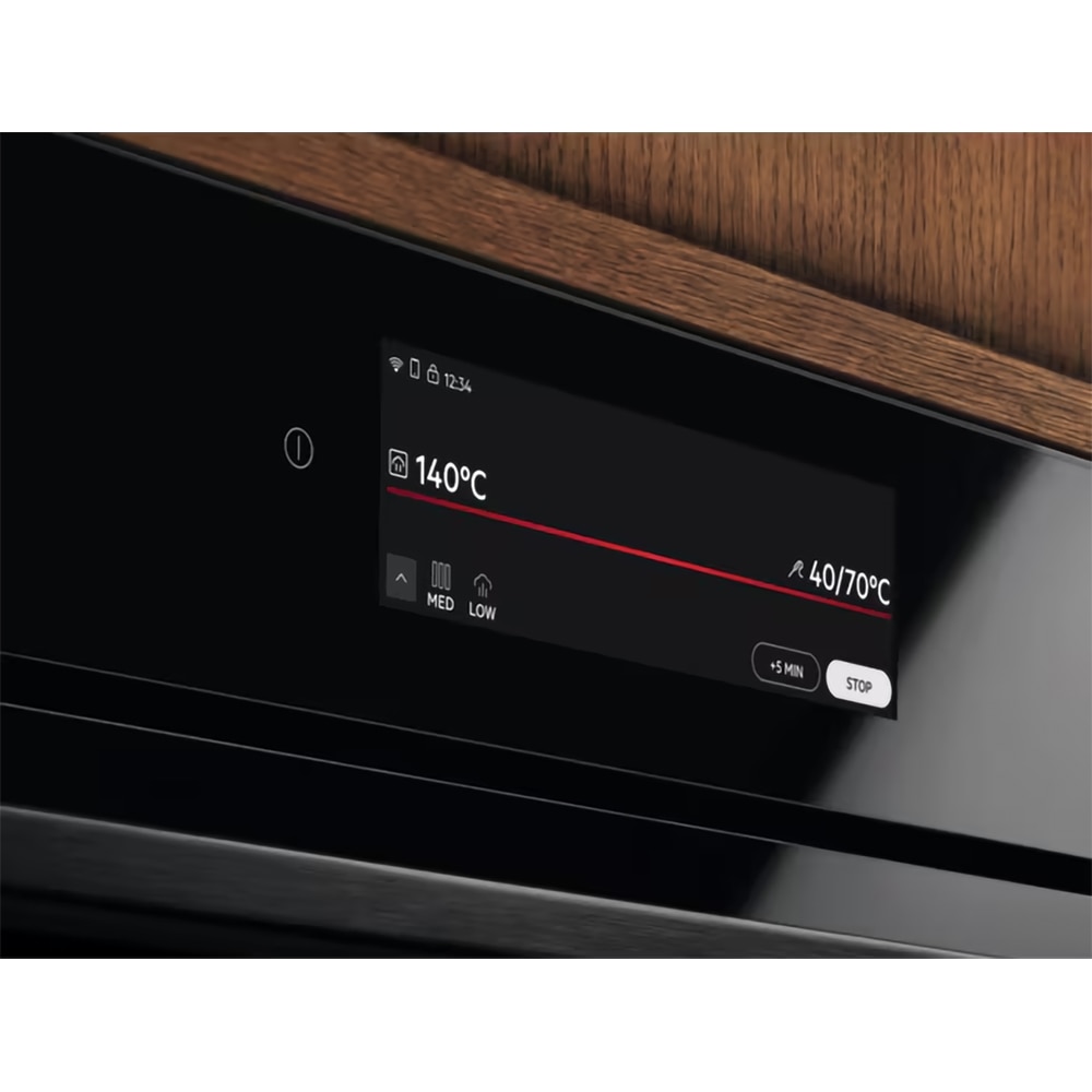 Cuptor incorporabil ELECTROLUX LOB9S3SZ, Electric, SteamPro, Autocuratare cu abur, 70 l, Clasa A++, Wi-Fi, negru